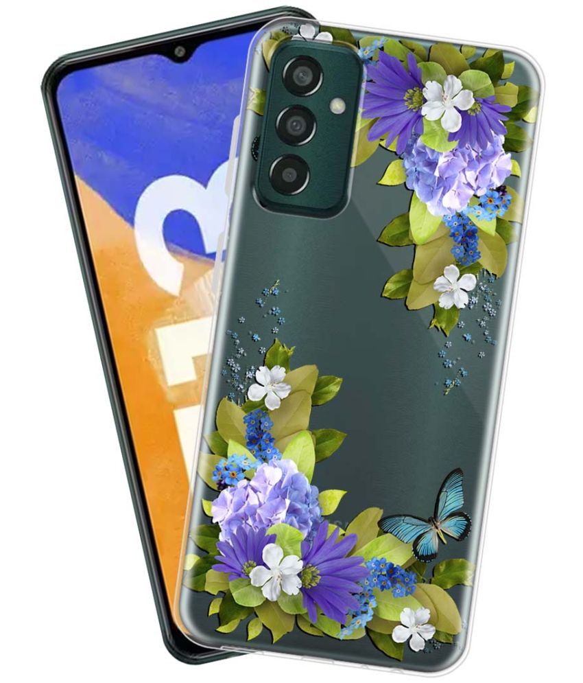     			Fashionury Multicolor Printed Back Cover Silicon Compatible For Samsung Galaxy F13 ( Pack of 1 )