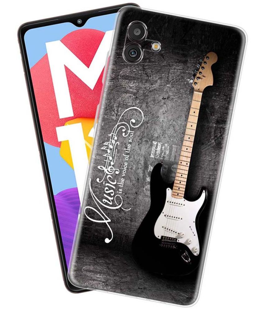     			Fashionury Multicolor Printed Back Cover Silicon Compatible For Samsung Galaxy M13 5g ( Pack of 1 )