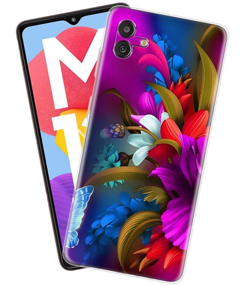     			Fashionury Multicolor Printed Back Cover Silicon Compatible For Samsung Galaxy M13 5g ( Pack of 1 )