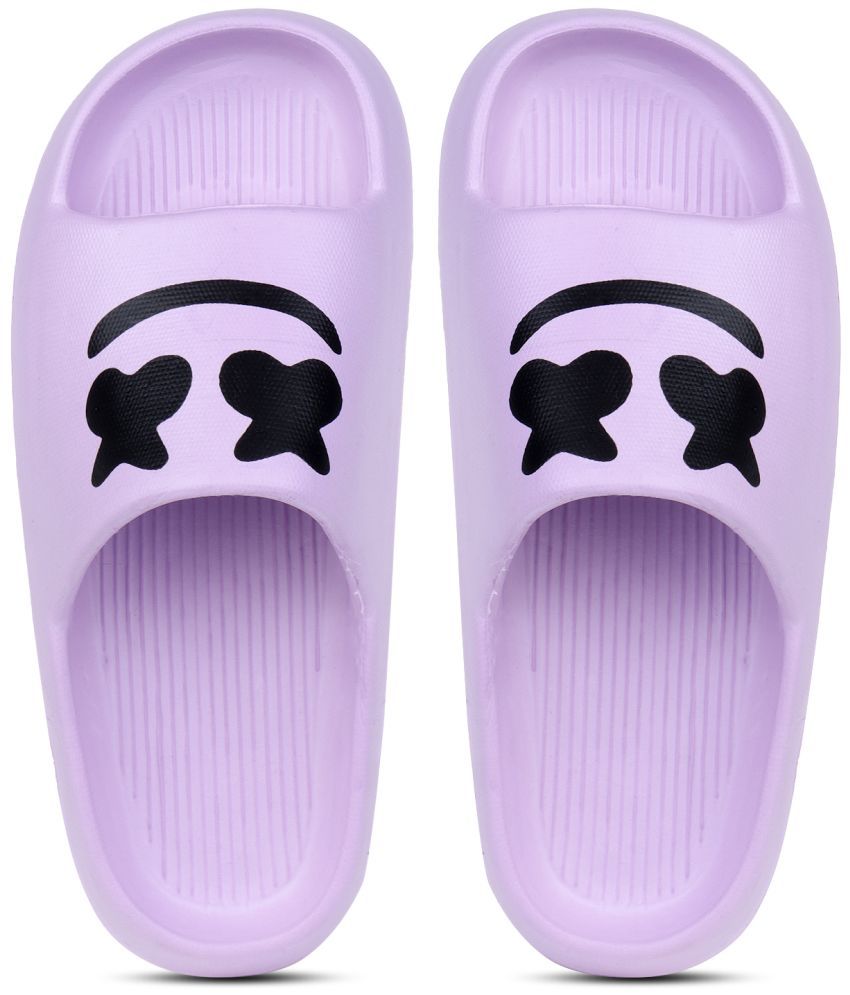     			Pampy Angel Purple Women's Slide Flip flop