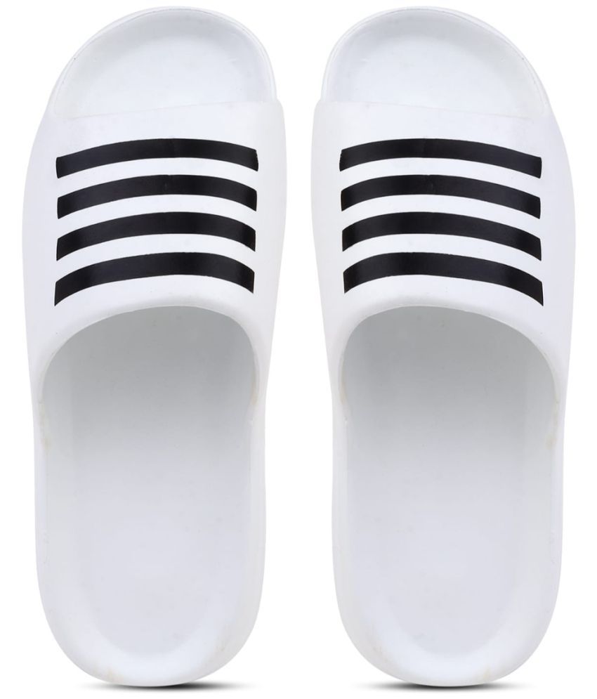     			Pampy Angel White Men's Slide Flip flop