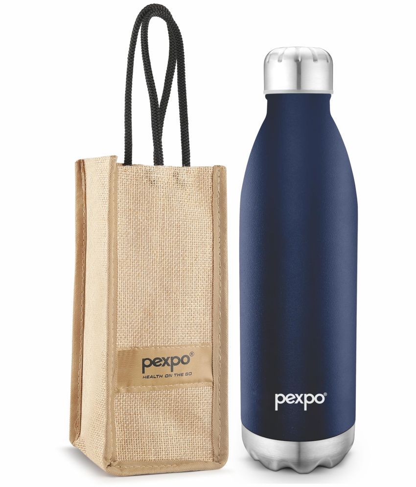    			Pexpo 24Hrs Hot/Cold Blue Thermosteel Flask ( 1800 ml )