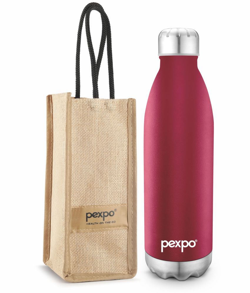     			Pexpo 24Hrs Hot/Cold Red Thermosteel Flask ( 1800 ml )