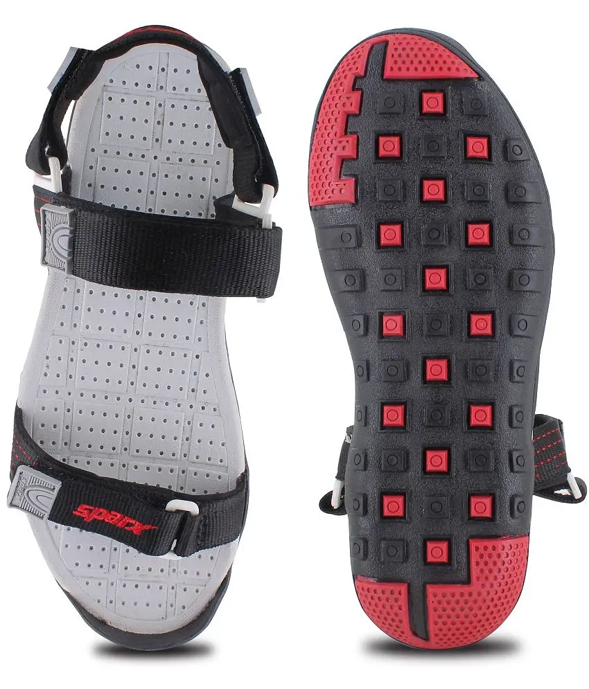 Buy Sparx Men Black Comfort Sandals - Sandals for Men 2334821 | Myntra