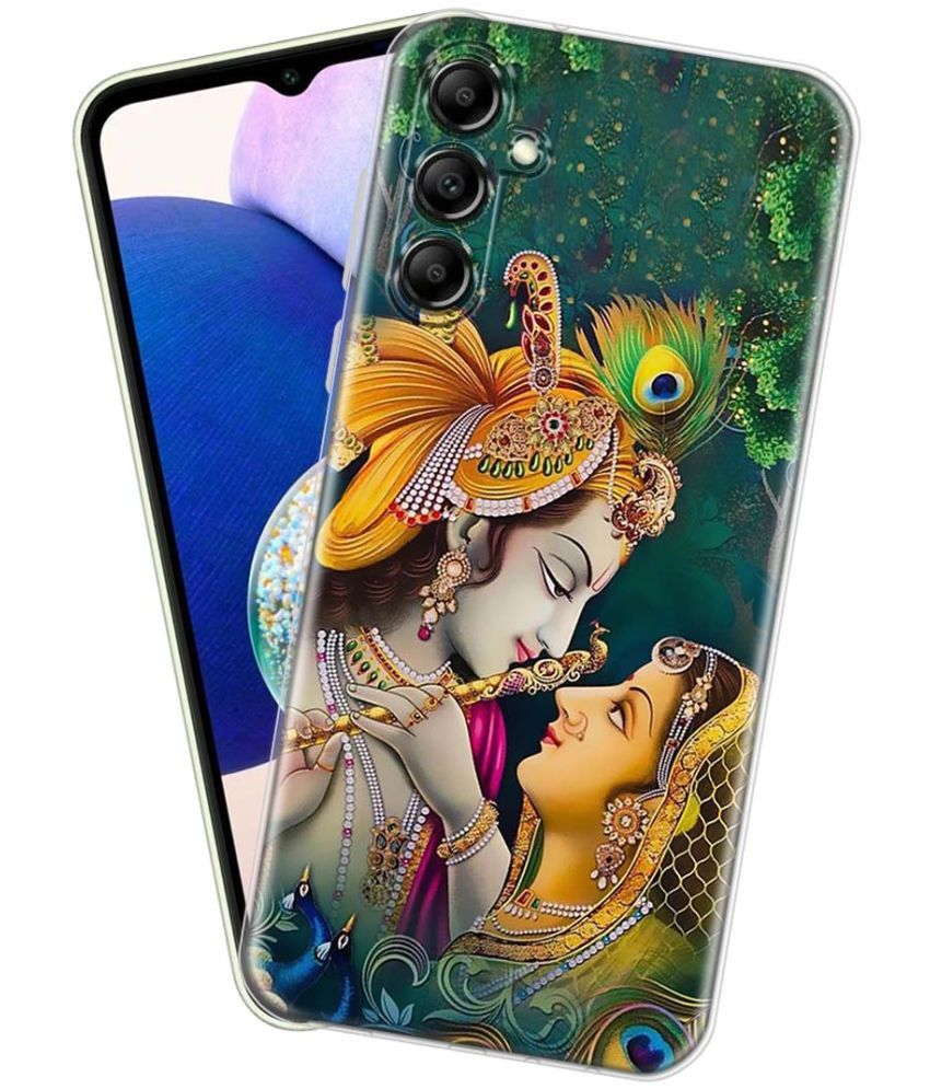     			Fashionury Multicolor Printed Back Cover Silicon Compatible For Samsung Galaxy A14 5G ( Pack of 1 )