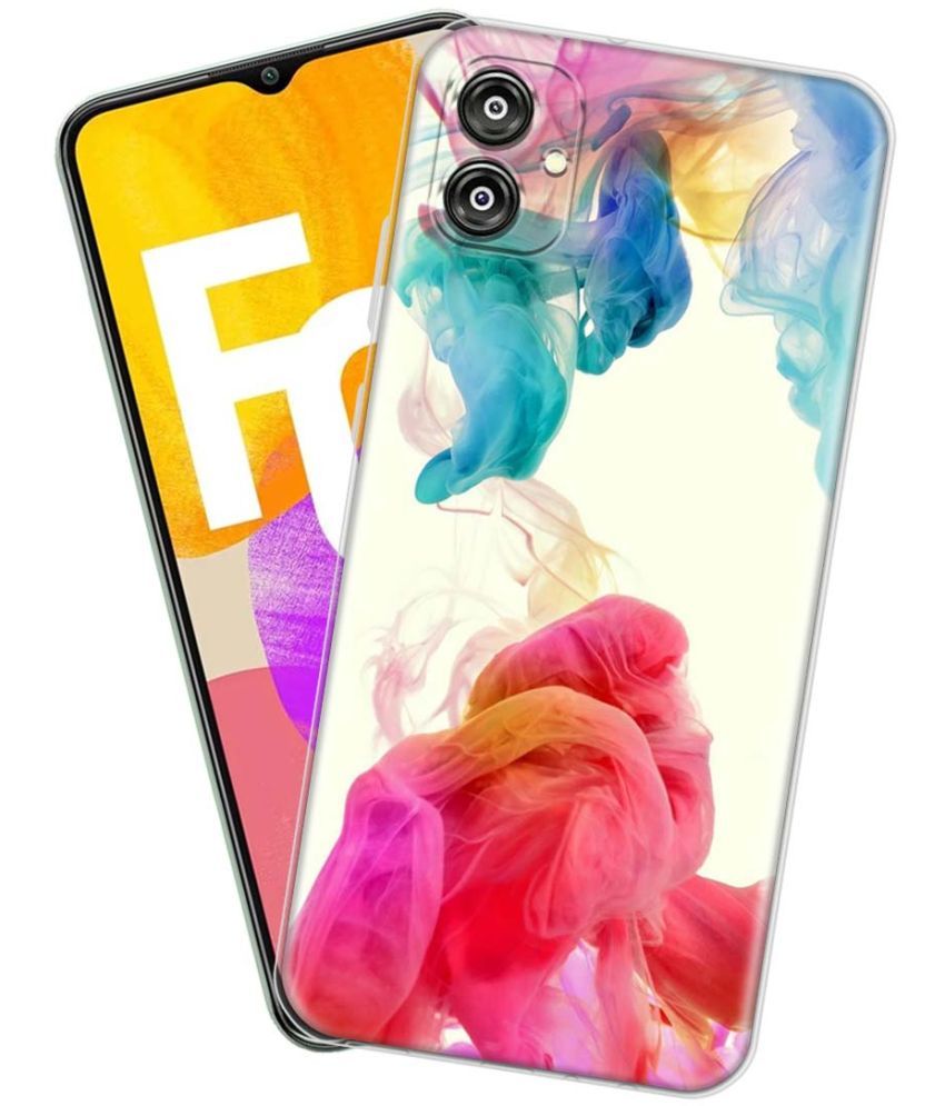     			Fashionury Multicolor Printed Back Cover Silicon Compatible For Samsung Galaxy F04 ( Pack of 1 )