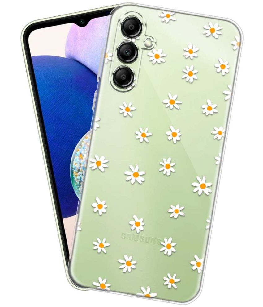     			Fashionury Multicolor Printed Back Cover Silicon Compatible For Samsung Galaxy A14 5G ( Pack of 1 )