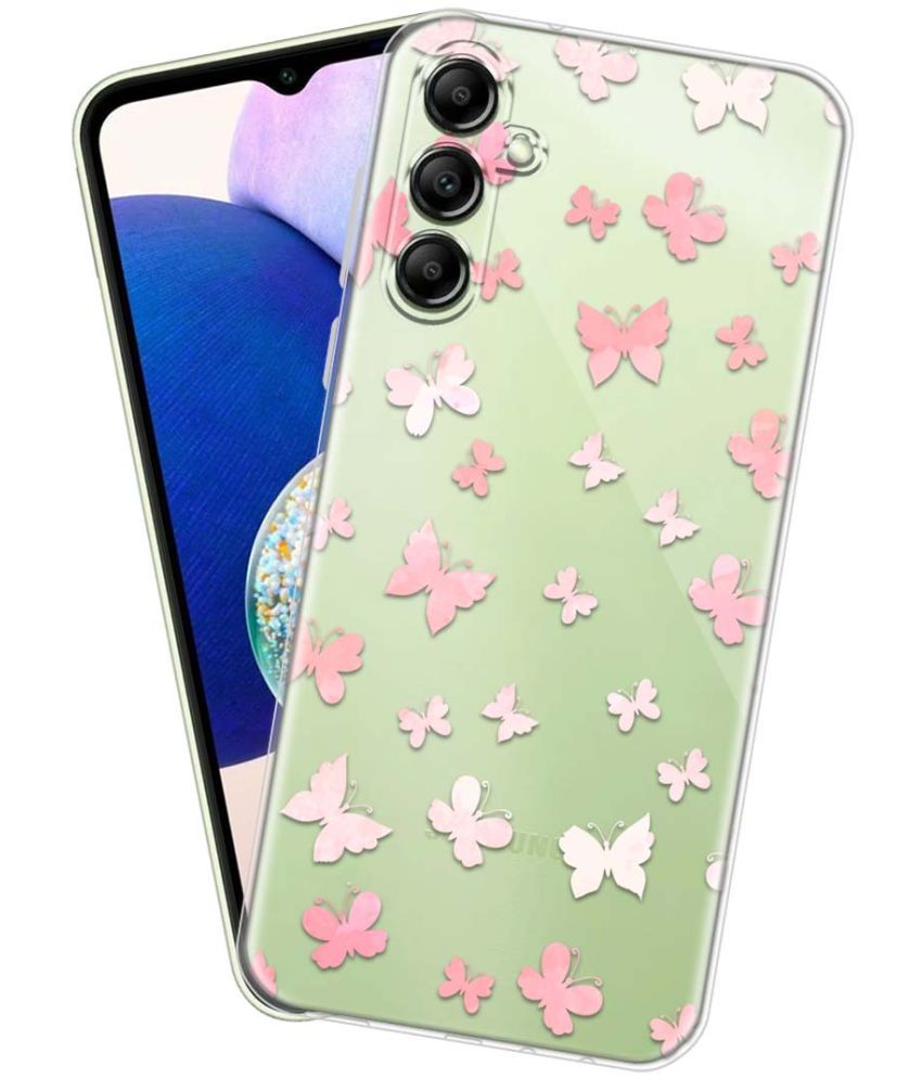     			Fashionury Multicolor Printed Back Cover Silicon Compatible For Samsung Galaxy A14 5G ( Pack of 1 )