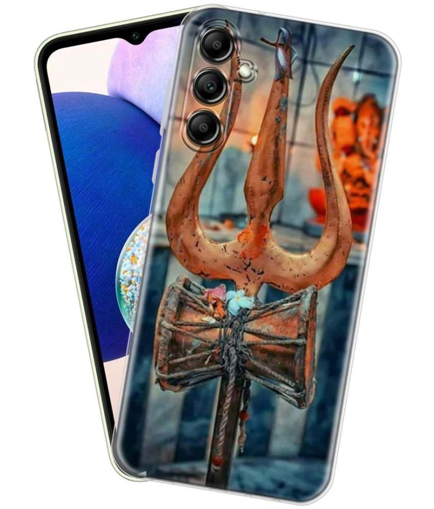     			Fashionury Multicolor Printed Back Cover Silicon Compatible For Samsung Galaxy A14 5G ( Pack of 1 )