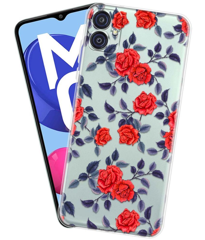     			Fashionury Multicolor Printed Back Cover Silicon Compatible For Samsung Galaxy M04 ( Pack of 1 )