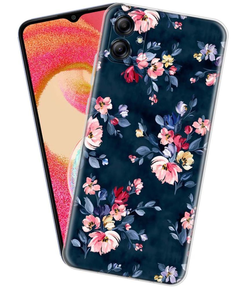     			Fashionury Multicolor Printed Back Cover Silicon Compatible For Samsung Galaxy A04e ( Pack of 1 )