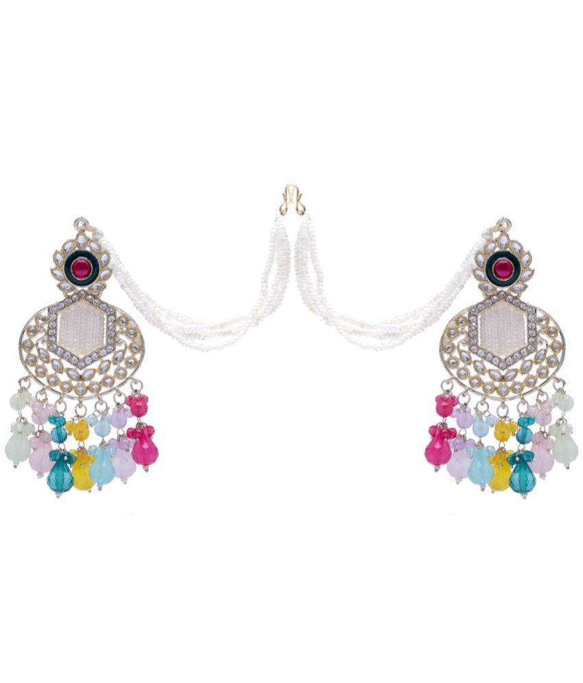     			Jiyanshi fashion Multi Color Jhumki Earrings ( Pack of 1 )