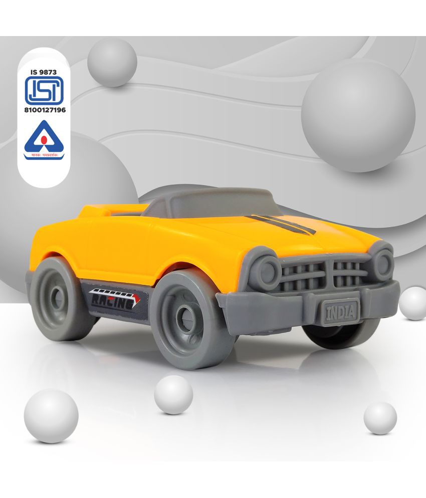     			NHR Dinky Push Car Toy for Kids, Car for Kids, Toy Car, Toy for Kids, Push Car, Pull Car, Manual Pull Car Toy, Dinky Car-Orange
