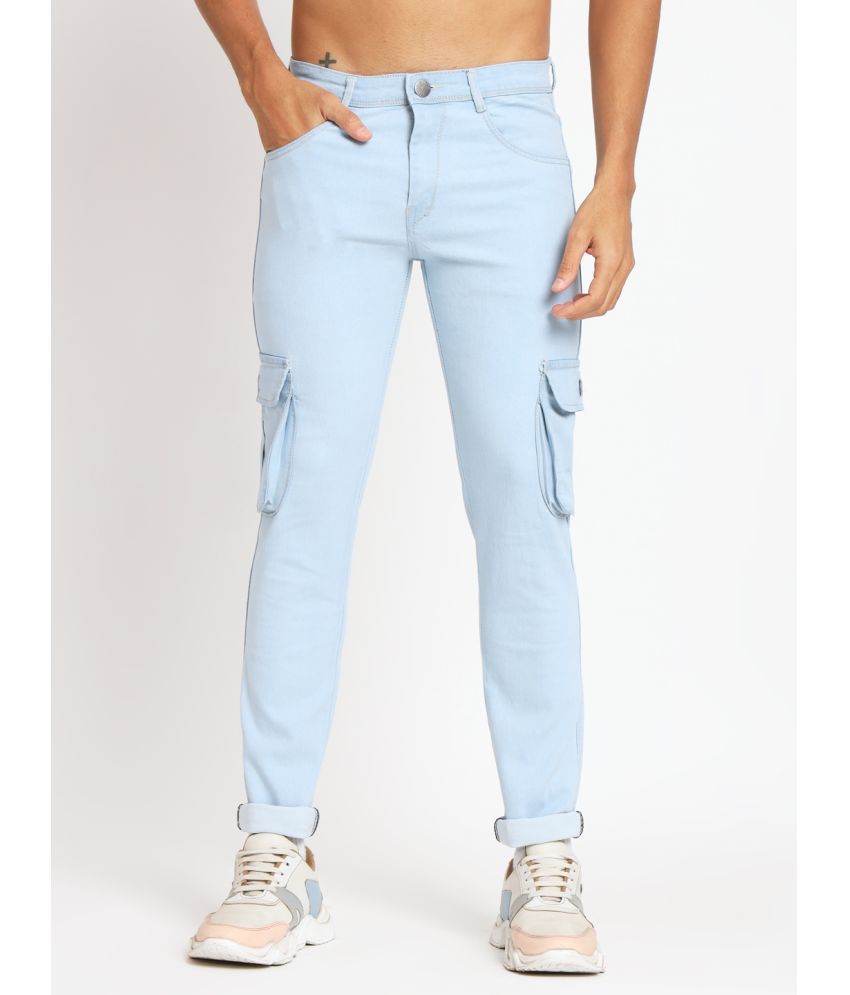     			RAGZO Regular Fit Basic Men's Jeans - Light Blue ( Pack of 1 )
