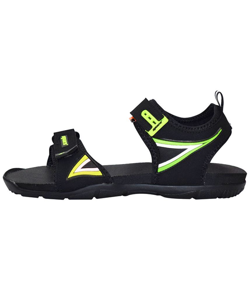     			Sparx - Black Men's Floater Sandals