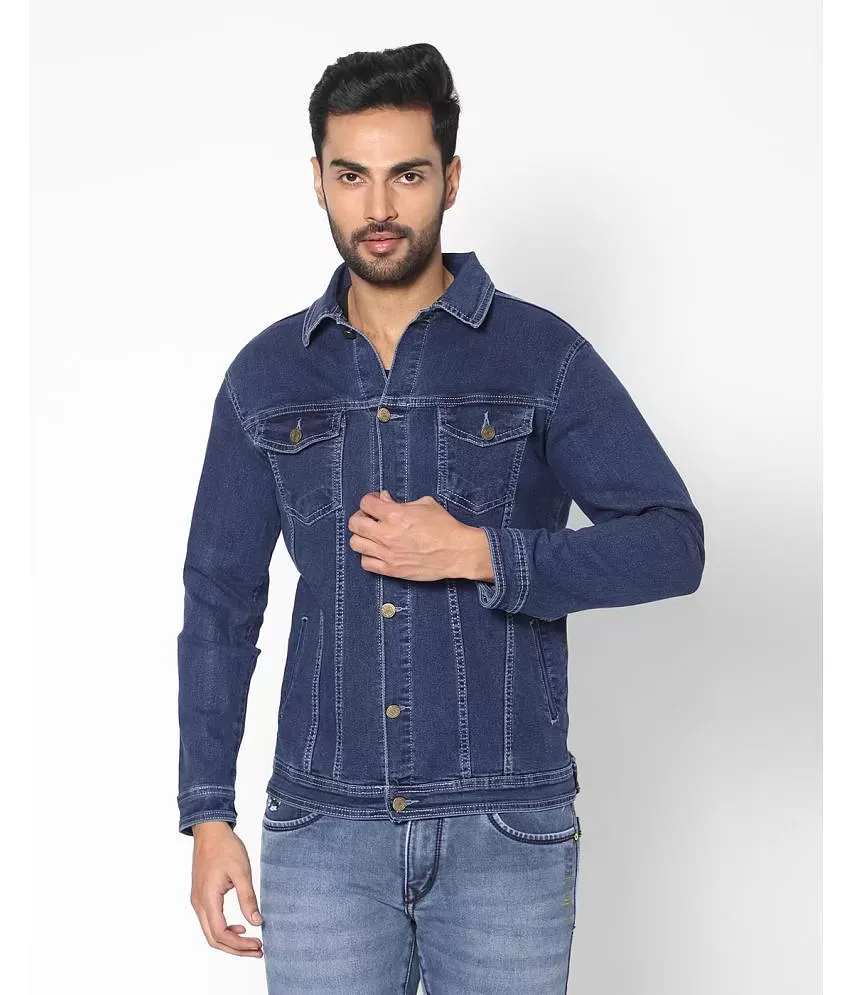 Aflash Cotton Blend Men's Denim Jacket - Grey Melange ( Pack of 1 ) - Buy  Aflash Cotton Blend Men's Denim Jacket - Grey Melange ( Pack of 1 ) Online  at Best Prices in India on Snapdeal