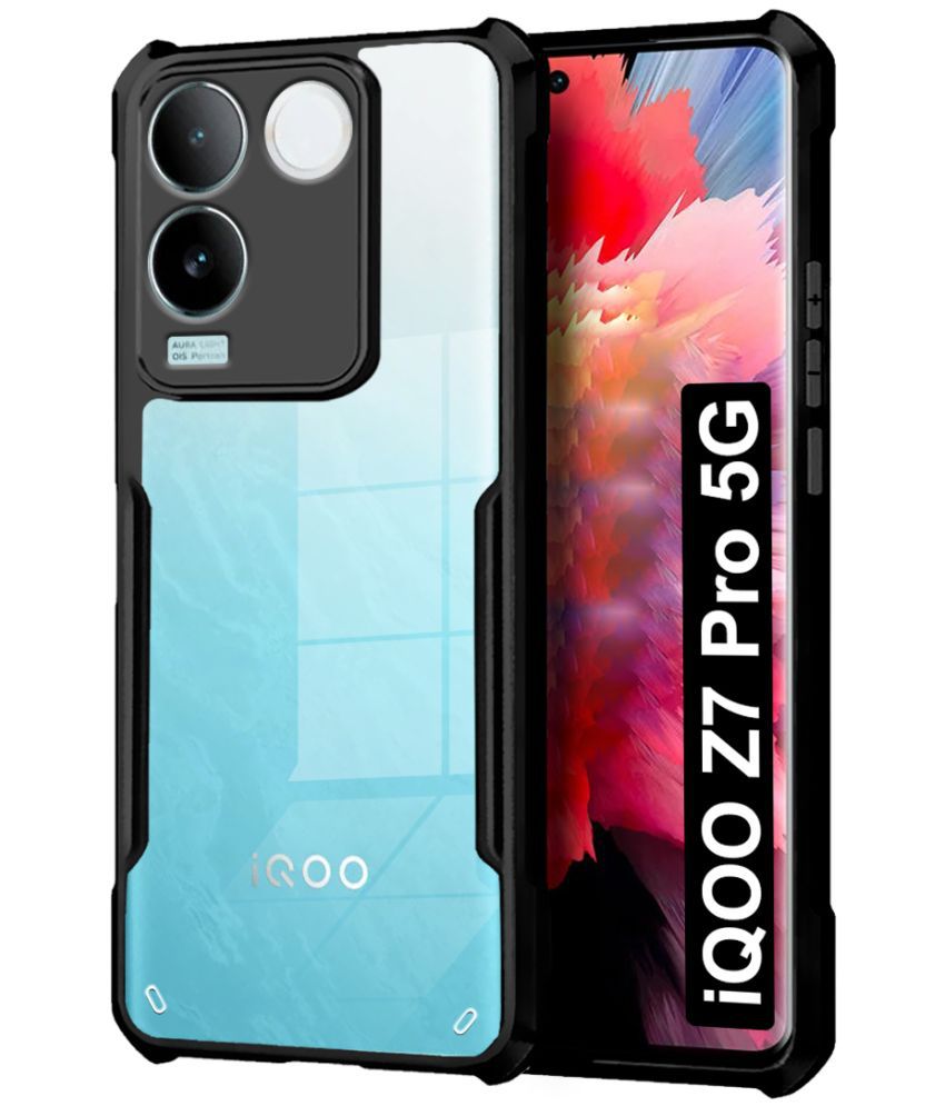     			Fashionury Bumper Cases Compatible For Rubber iQOO Z7 Pro 5G ( Pack of 1 )