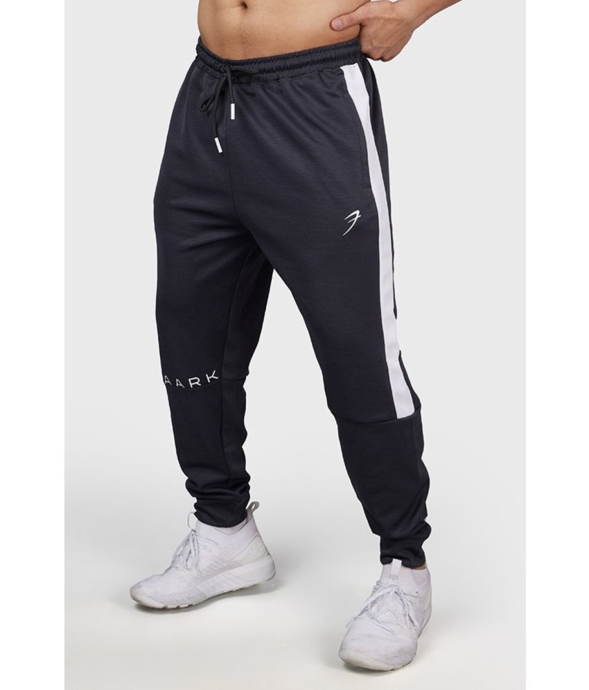     			Fuaark Dark Grey Polyester Men's Sports Joggers ( Pack of 1 )