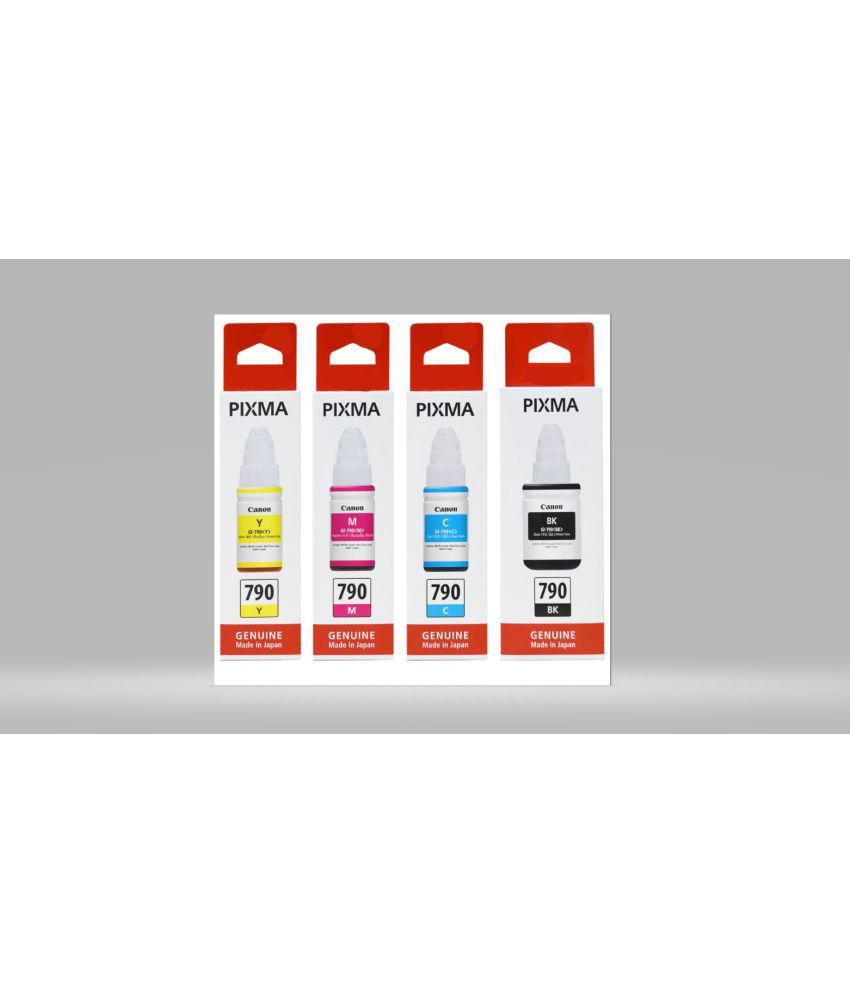     			ID CARTRIDGE Pixma 790 Multicolor Color and Black Cartridge for GI 790 INK Cartridge Pack Of 4 For Use Pixma G1000, G2000, G3000 Printers