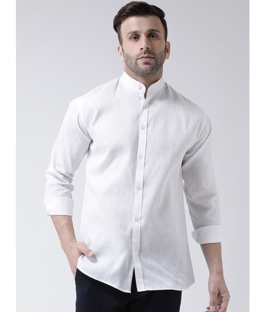    			RIAG 100% Cotton Regular Fit Solids Full Sleeves Men's Casual Shirt - White ( Pack of 1 )