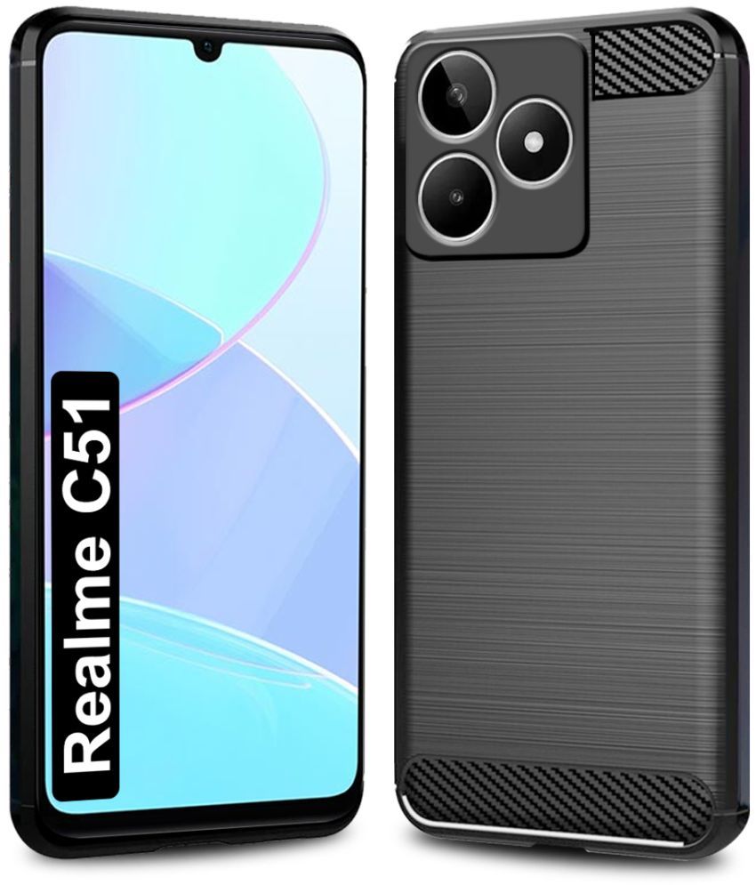     			Fashionury Hybrid Covers Compatible For Rubber Realme C51 ( Pack of 1 )