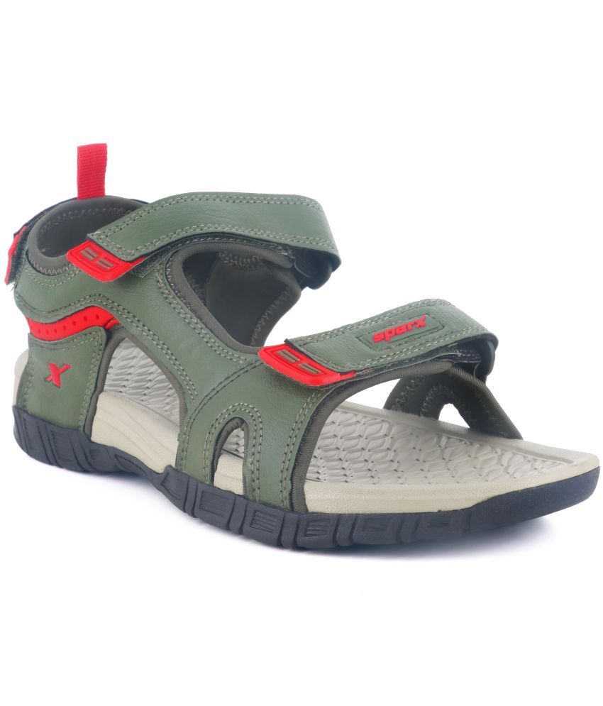     			Sparx - Olive Men's Floater Sandals