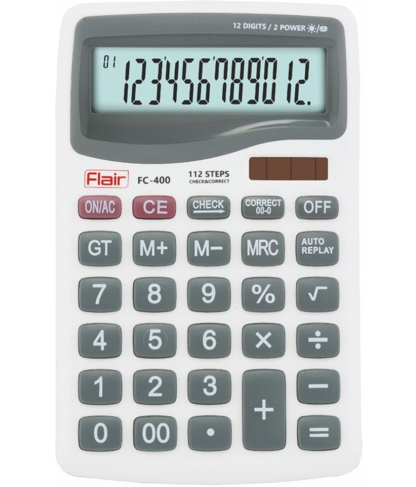     			FLAIR FC-400 FC Basic  Calculator (12 Digit)