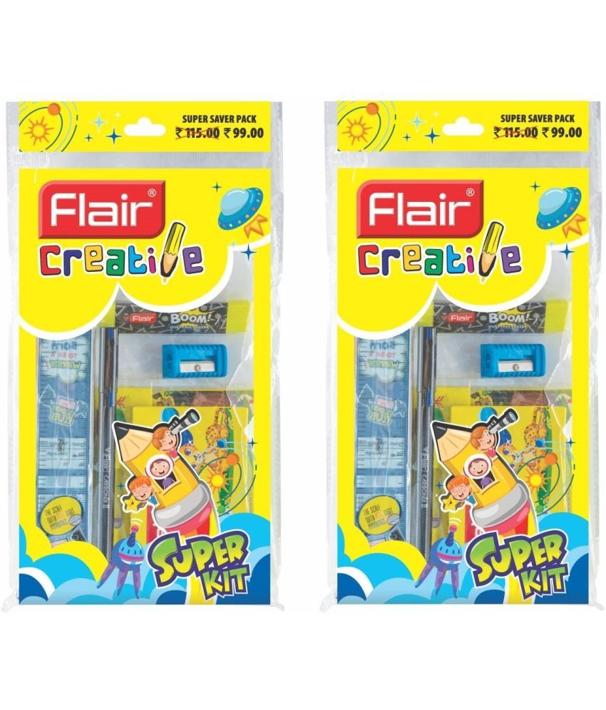     			Flair Creative Series Super Smart Kit | For Stationery Kit & School Kit | Set of 2