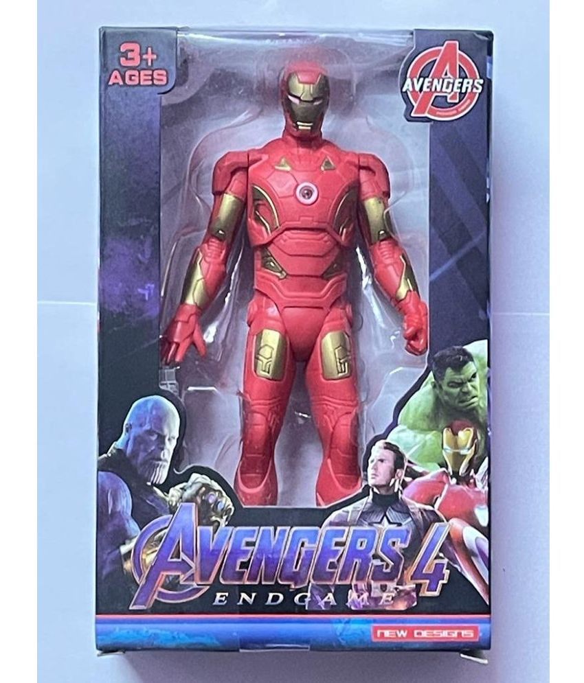     			Kidsaholic Avengers  8" Inches  Action Figure Toys  Super Action Hero Series (Random Character)