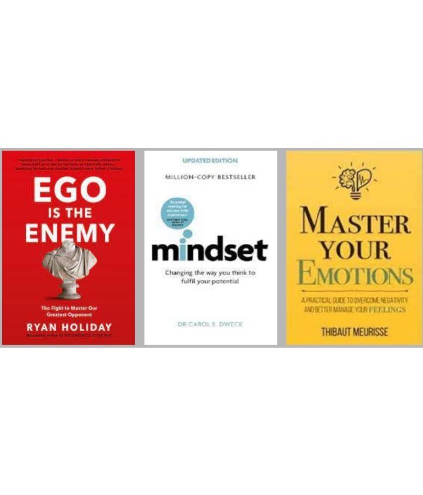     			Mindset + Ego is the Enemy + Master Your Emotions