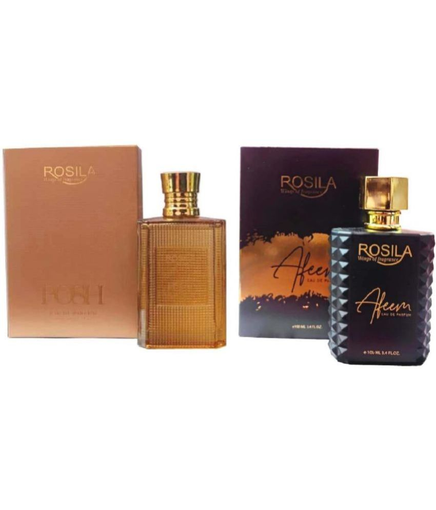     			ROSILA - Rosila 1 Posh & 1Afeem (perfum) Eau De Parfum (EDP) For Men,Women 200 ( Pack of 2 )