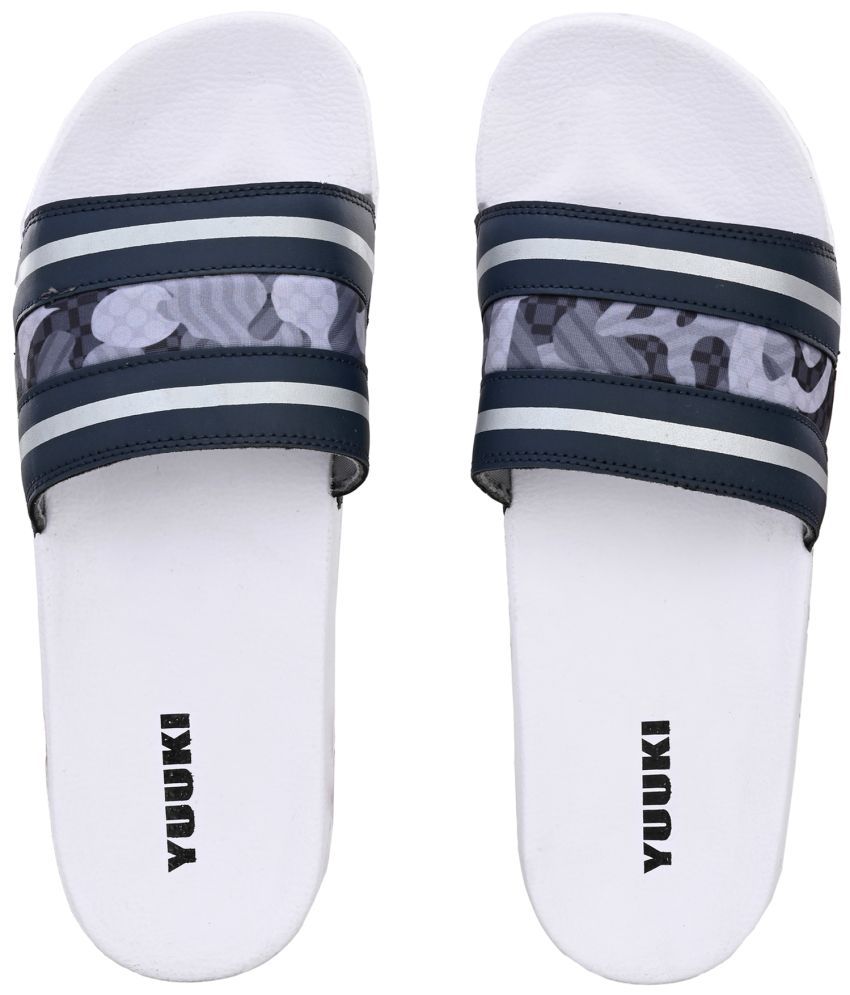     			YUUKI - Navy Men's Slide Flip Flop