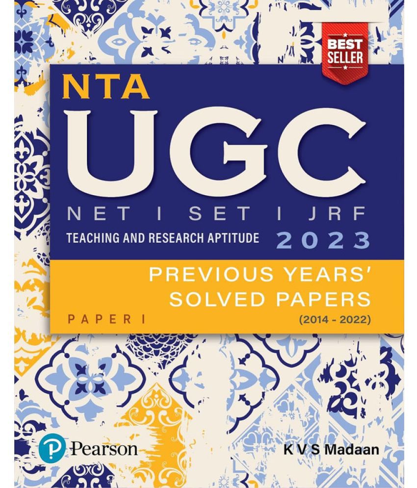     			NTA-UGC NET Teaching and Research Aptitude Paper 1 (Previous Years' Solved Papers) - 2023