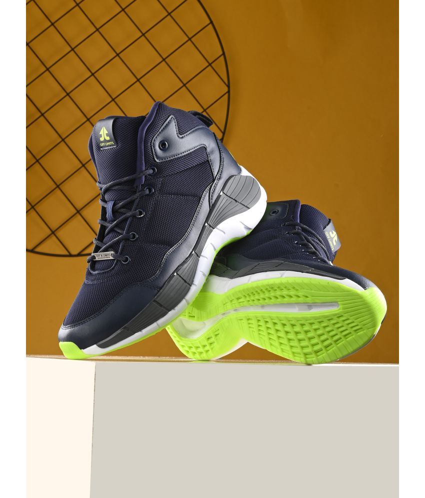     			OFF LIMITS S.W.A.T. Sports Navy Basketball Shoes