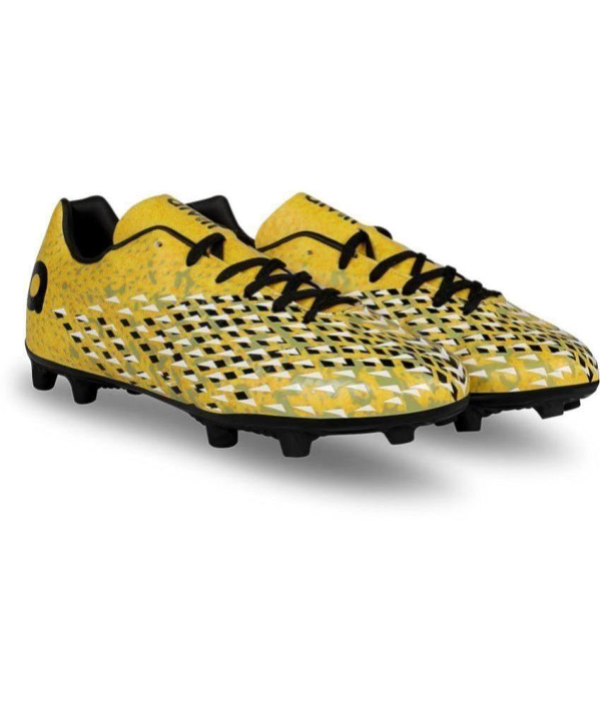     			Aivin Speed King Yellow Football Shoes