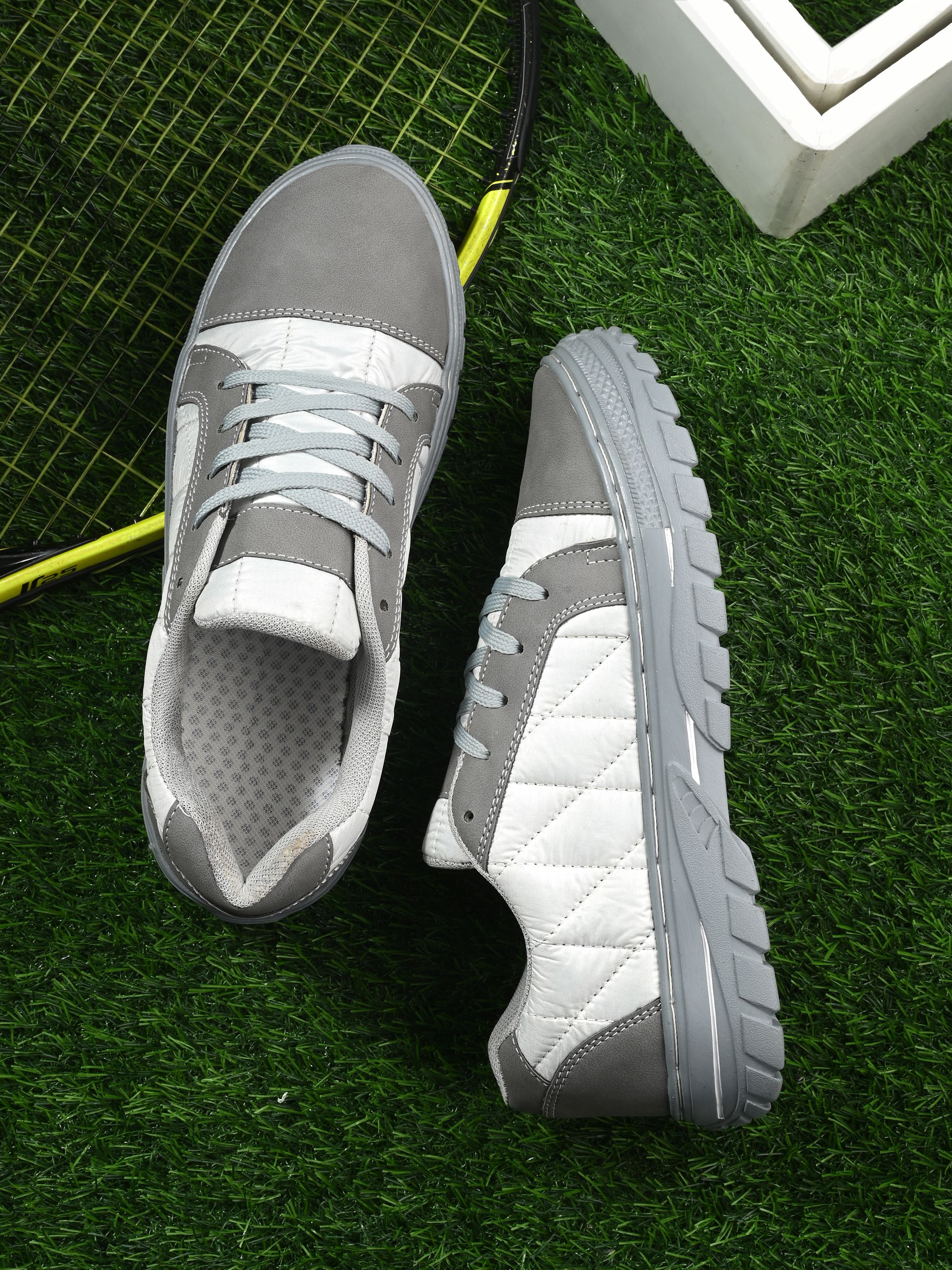     			Bucik Grey Lifestyle Shoes