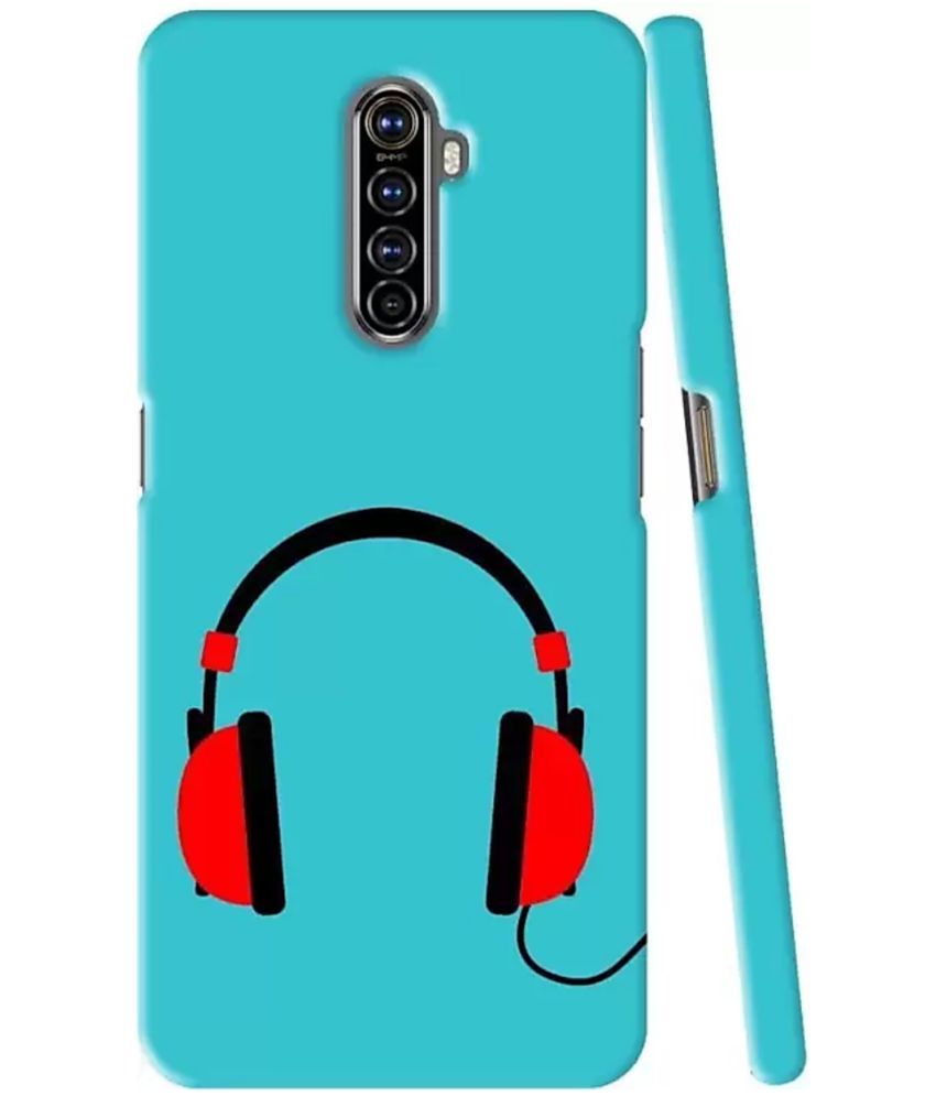     			T4U THINGS4U - Blue Printed Back Cover Polycarbonate Compatible For OPPO Reno Ace ( Pack of 1 )