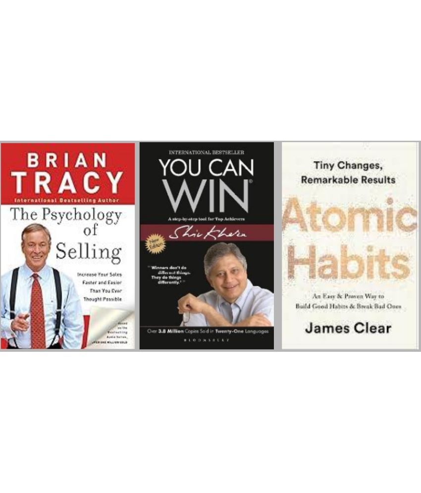     			The Psychology of Selling + You Can Win + Atomic Habits
