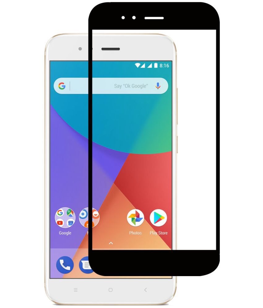     			forego - Tempered Glass Compatible For Mi A1 ( Pack of 1 )