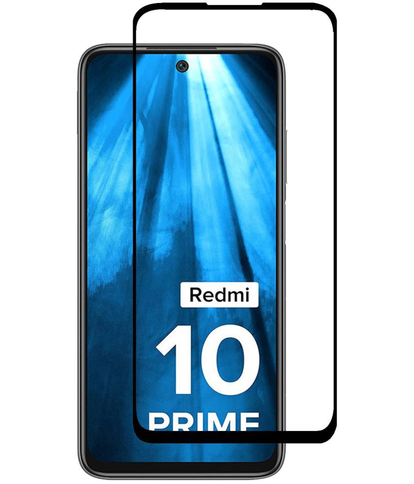     			forego - Tempered Glass Compatible For MI Redmi 10 Prime ( Pack of 1 )