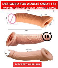Soft Silicon Men Reusable Dragon Condom With Extra Length And Girth Extension | Penis Sleeve For Men