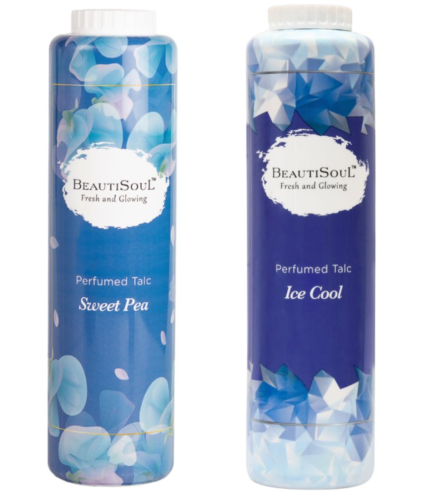     			Beautisoul Body Talc Sweet Pea and Ice Cool Talc Talc 200 gm Pack of 2