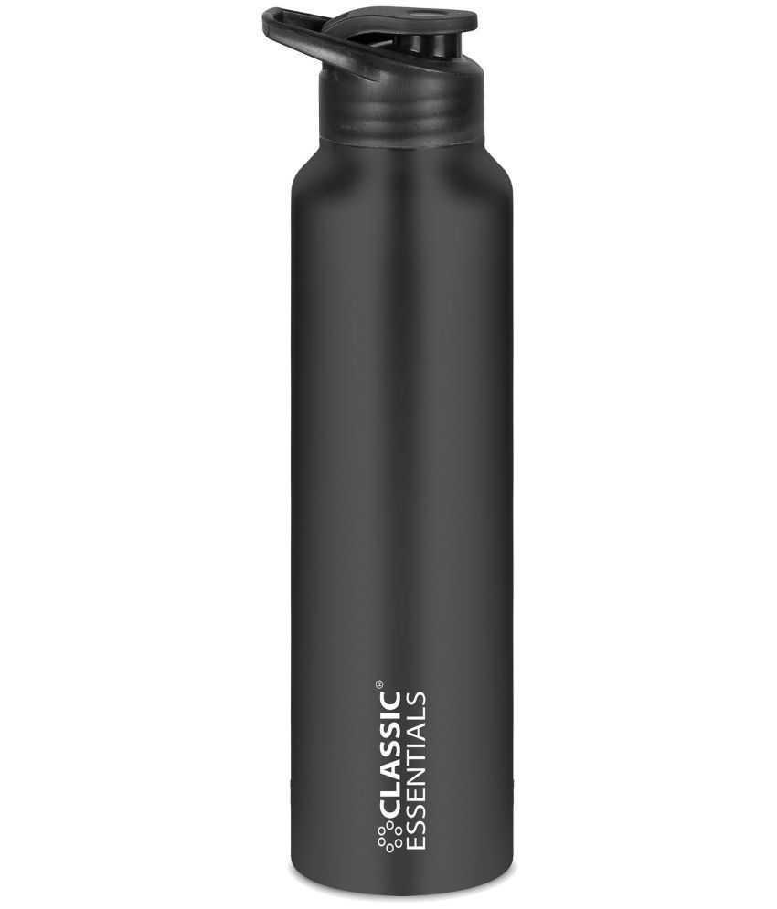     			Classic Essentials Sipper+Water Sipper Black Water Bottle 1000 mL ( Set of 1 )