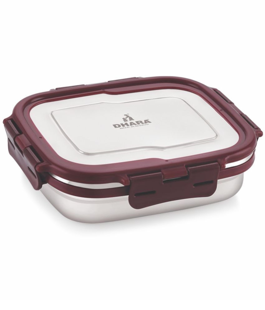     			Dhara Stainless Steel Blaze 600ml Stainless Steel Insulated Lunch Box 1 - Container ( Pack of 1 )