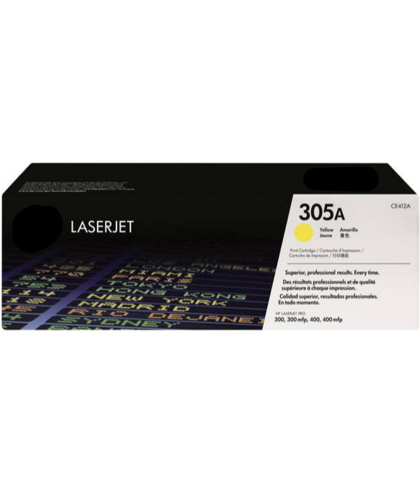     			ID CARTRIDGE 305A Yellow Single Cartridge for For Use 305A  LaserJet Pro 300,300mfp,400,400mfp