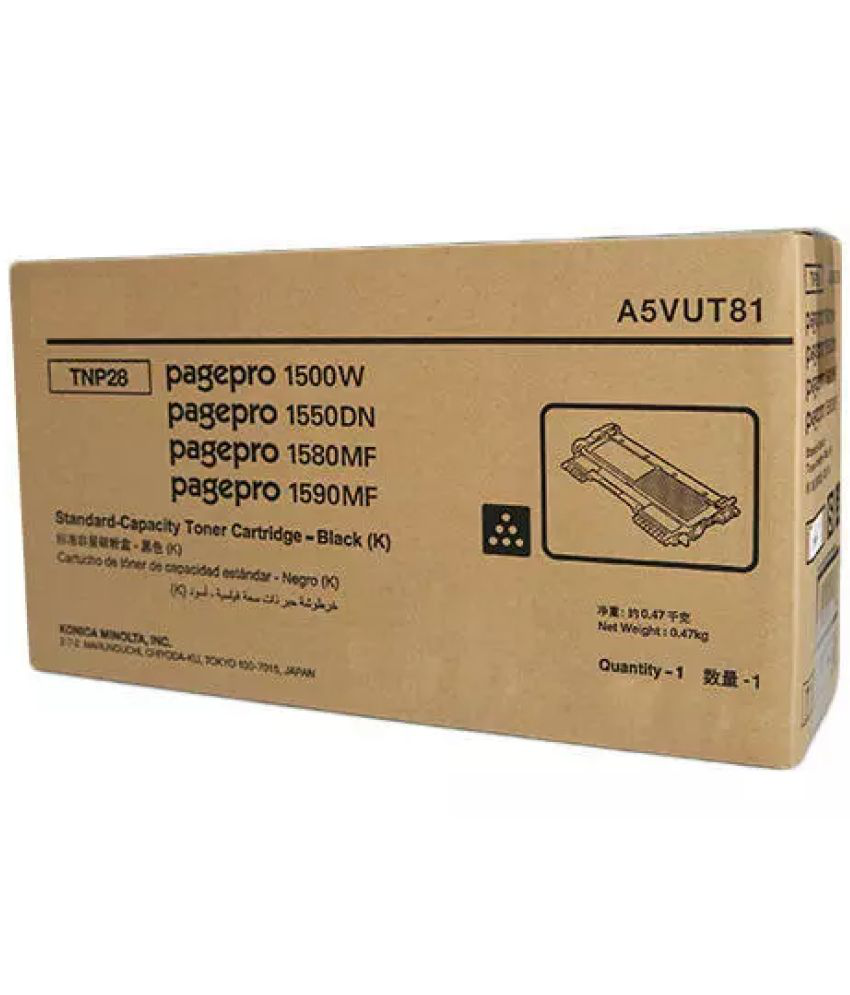     			ID CARTRIDGE TNP 28 DRUM Black Single Cartridge for For Use Pagepro 1500w,1550dn,1580mf/1590mf
