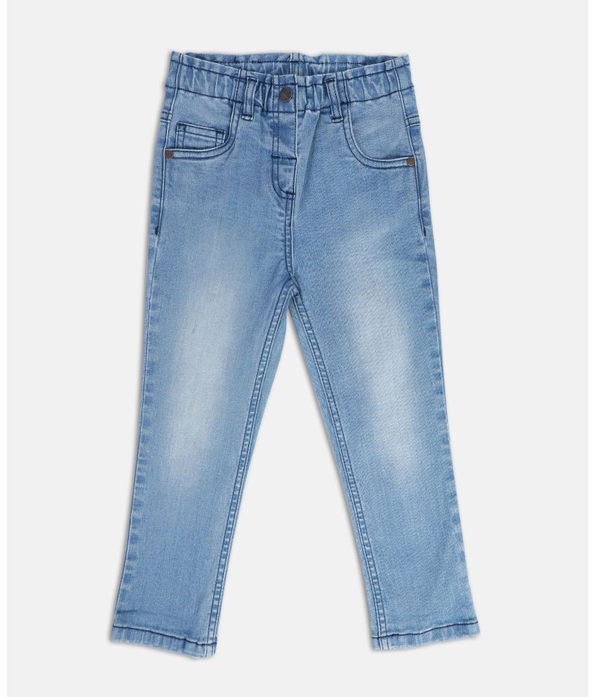     			MINIKLUB BLUE DENIM PANT For KIDS GIRLS