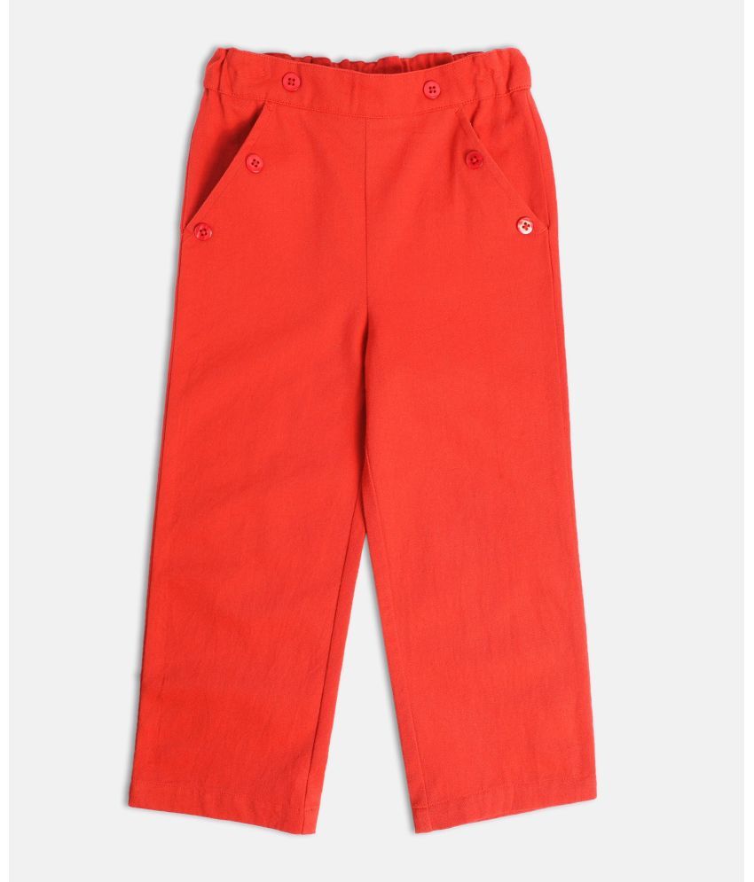     			MINIKLUB RUST WOVEN PANT For KIDS GIRLS