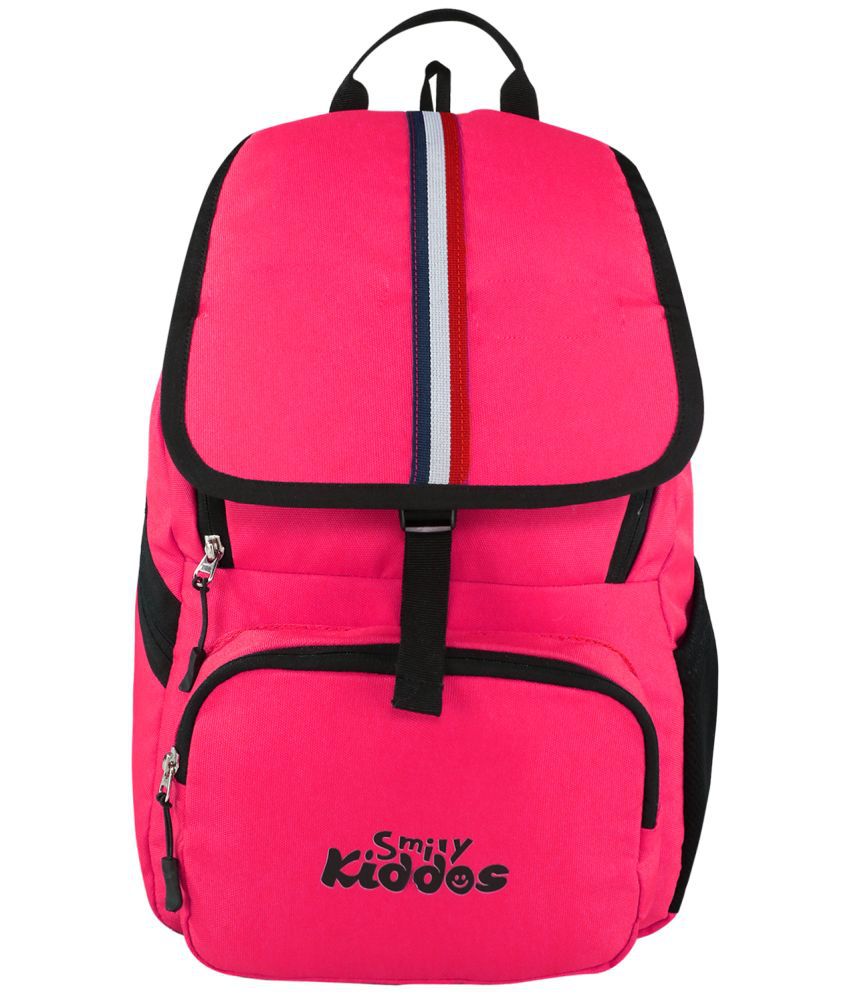     			Smily Kiddos 10 Ltrs Pink Polyester College Bag