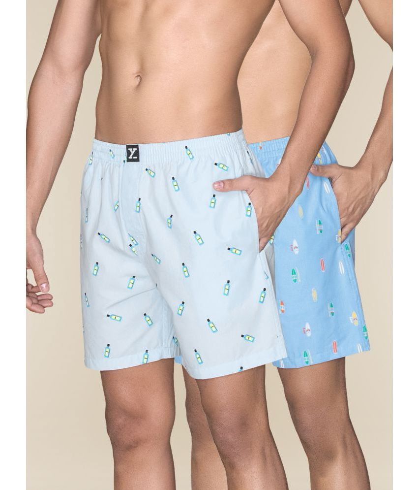     			XYXX Pack of 2 Cotton Men's Boxer- ( Multi )